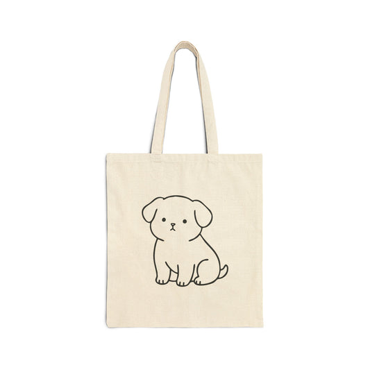 Cute Puppy Tote Bag