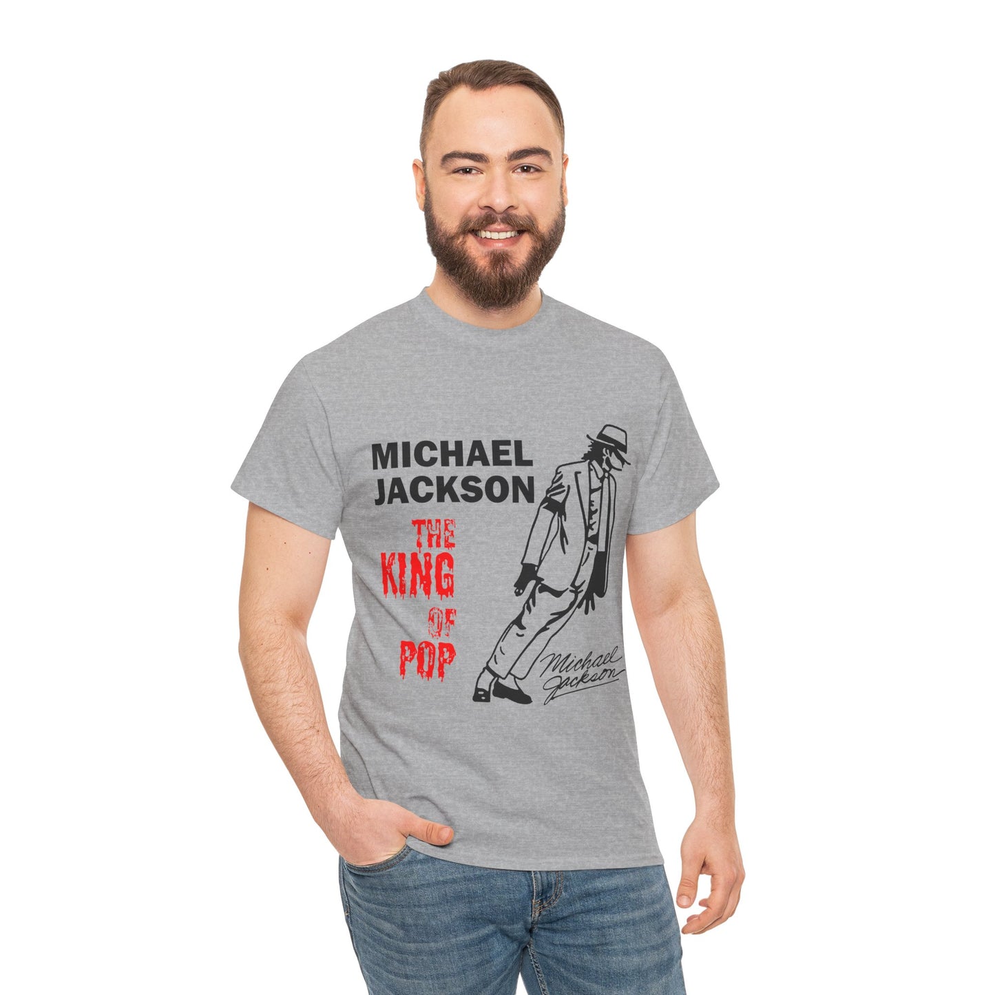 Michael Jackson "The King of Pop" T-Shirt — MJ Tribute Graphic Tee