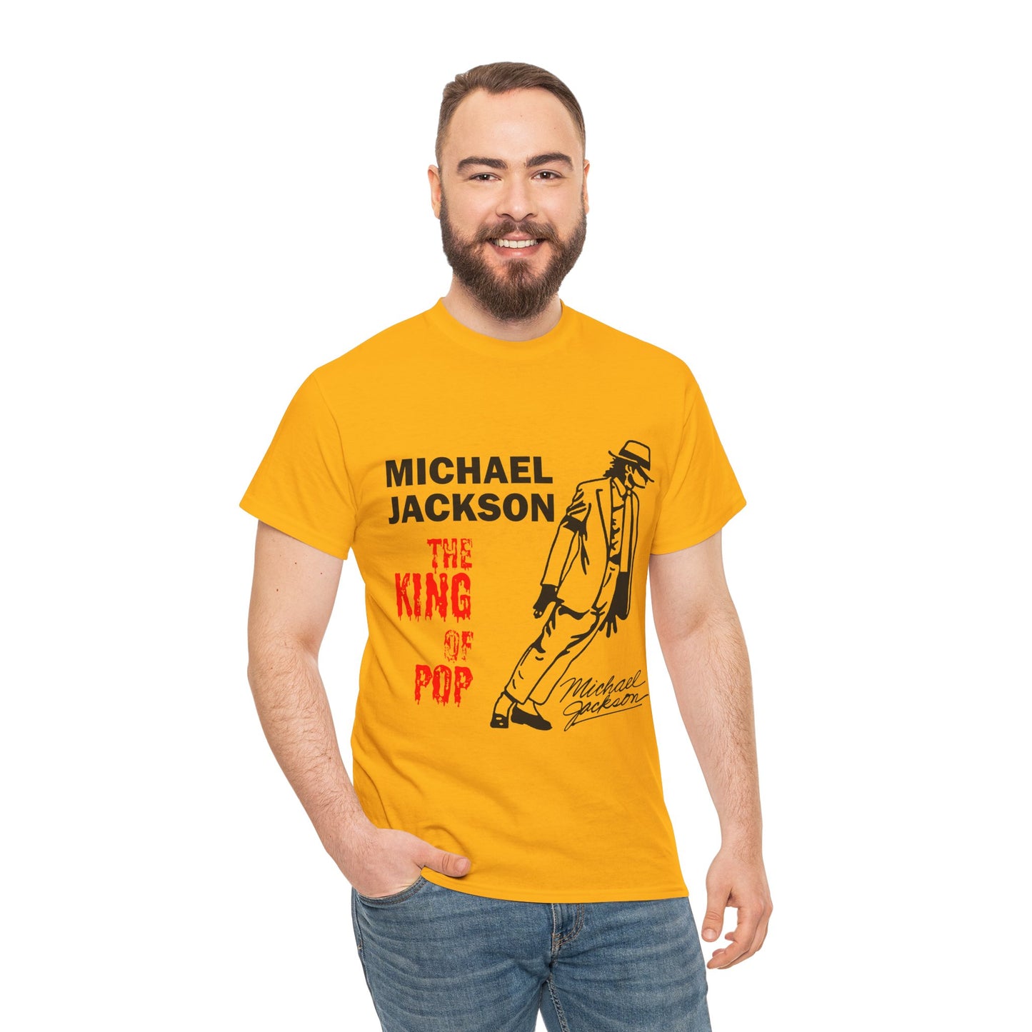 Michael Jackson "The King of Pop" T-Shirt — MJ Tribute Graphic Tee