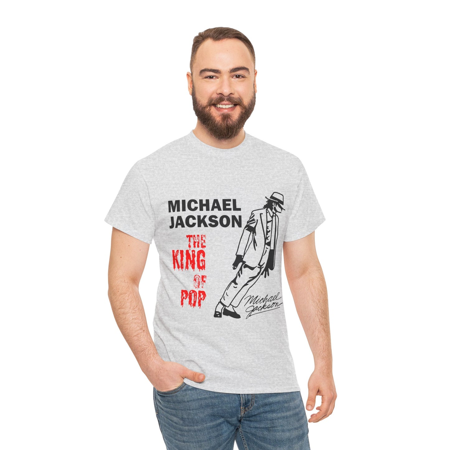 Michael Jackson "The King of Pop" T-Shirt — MJ Tribute Graphic Tee