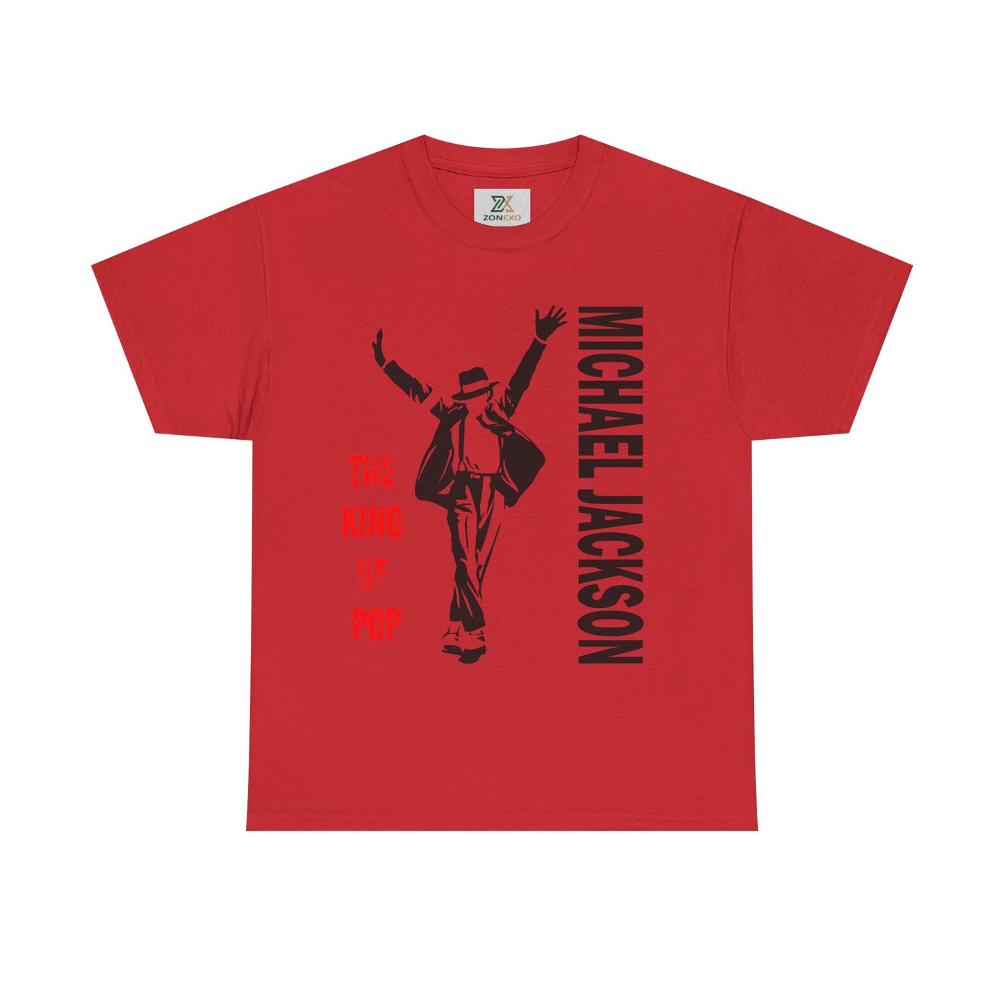 Pop King Dance Silhouette Tee — 'Michael Jackson' Graphic T-Shirt