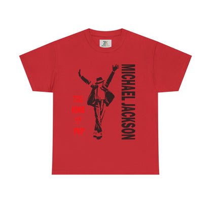 Pop King Dance Silhouette Tee — 'Michael Jackson' Graphic T-Shirt