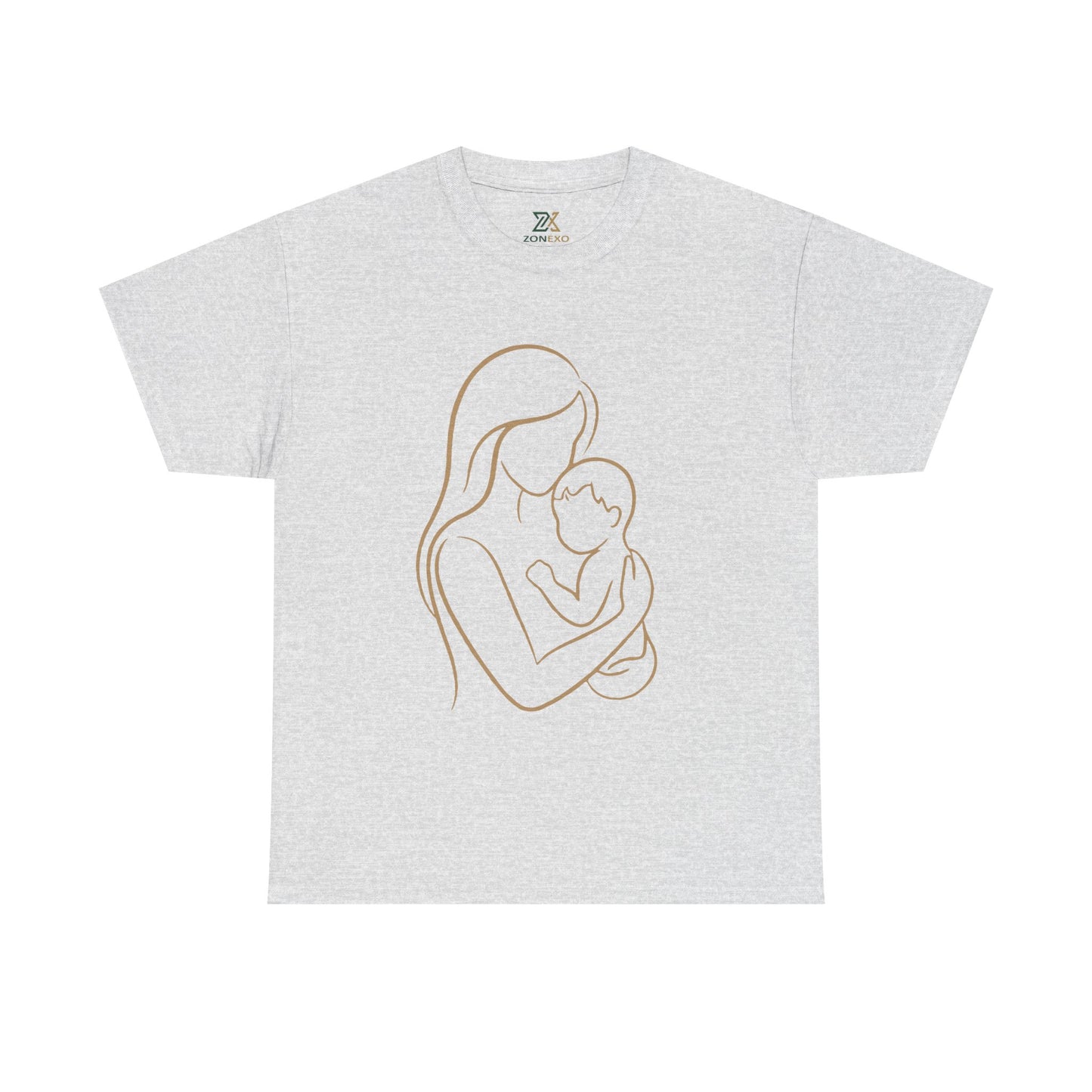 Mother and Baby — Minimalist  Mom T-Shirt