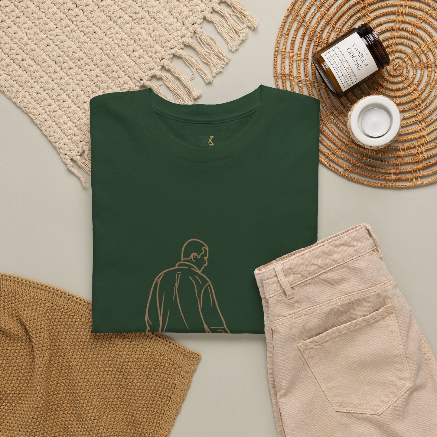 Father and Son— Minimal Dad & Son Matching Tee