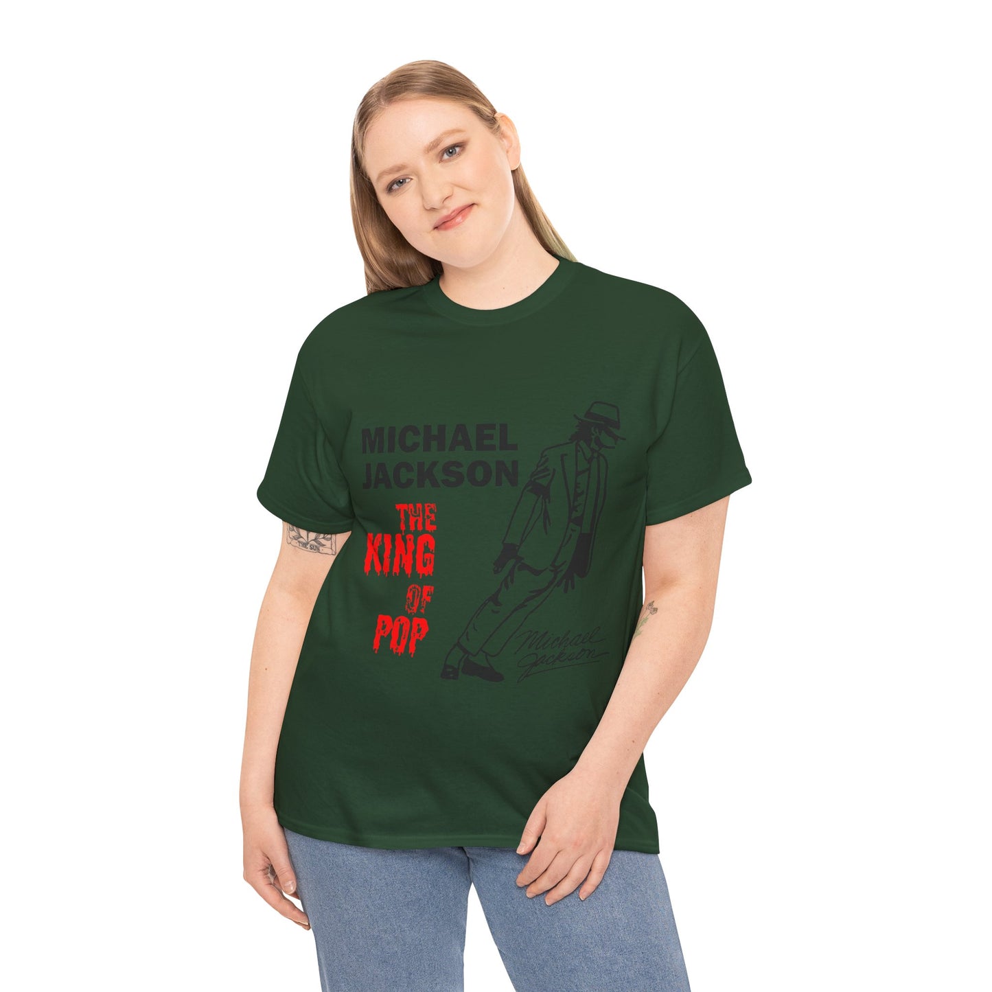 Michael Jackson "The King of Pop" T-Shirt — MJ Tribute Graphic Tee