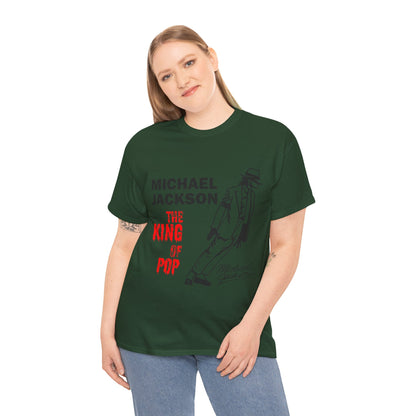 Michael Jackson "The King of Pop" T-Shirt — MJ Tribute Graphic Tee