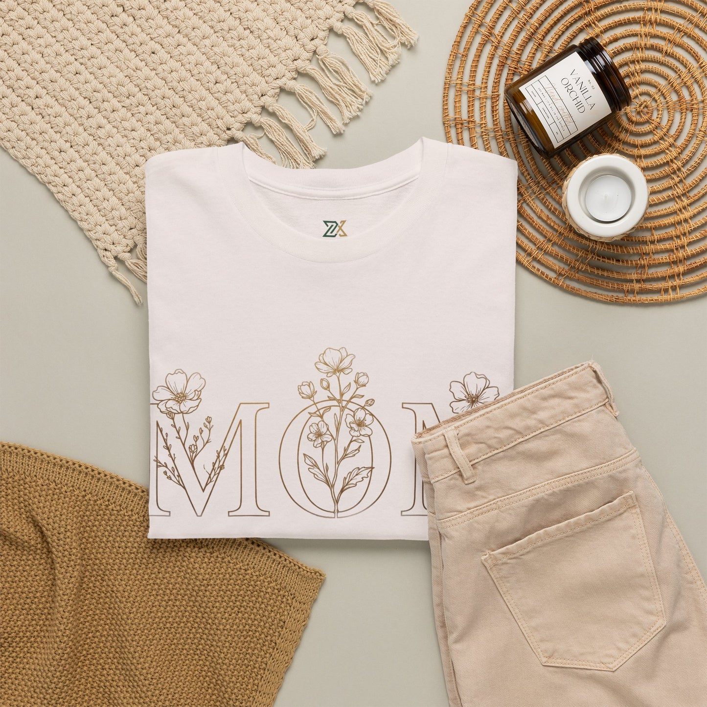 Mom Floral Tee — Mother's Day Shirt