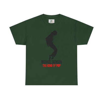 Silhouette Pop Legend Tee — "Michael Jackson The King of Pop" Graphic T-Shirt