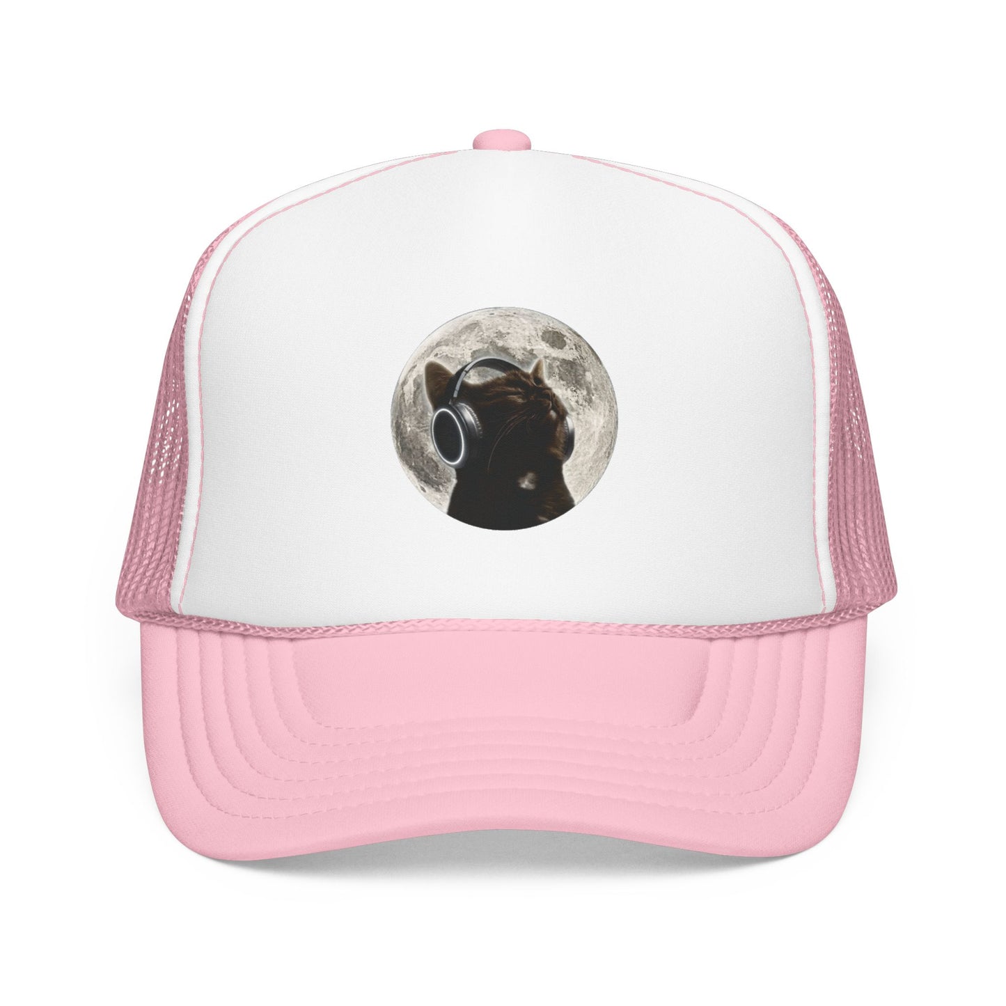 Trucker Hat — Black Dog Moon Graphic Cap