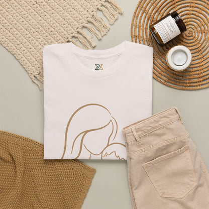 Mother and Baby — Minimalist  Mom T-Shirt