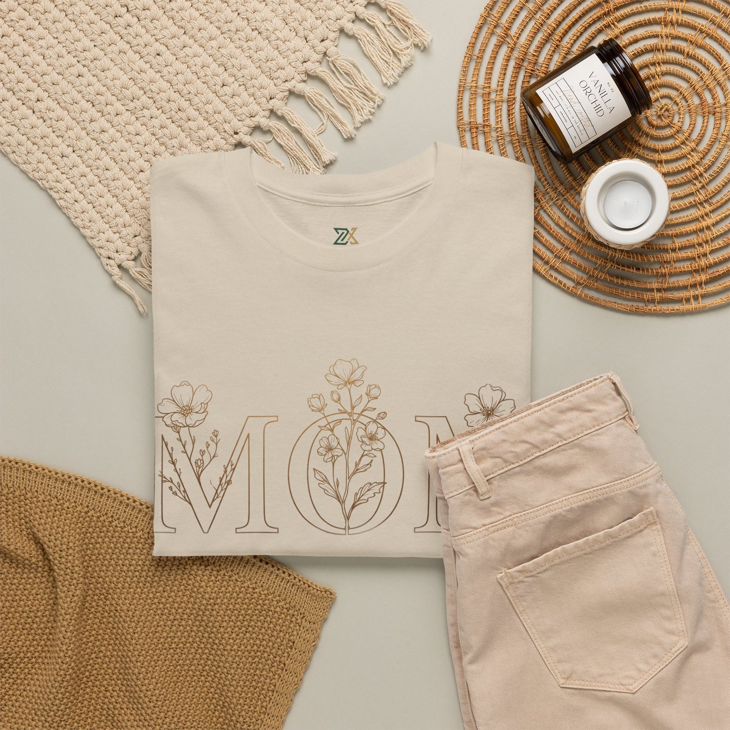 Mom Floral Tee — Mother's Day Shirt