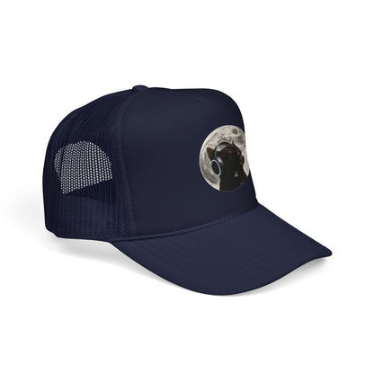 Trucker Hat — Black Dog Moon Graphic Cap