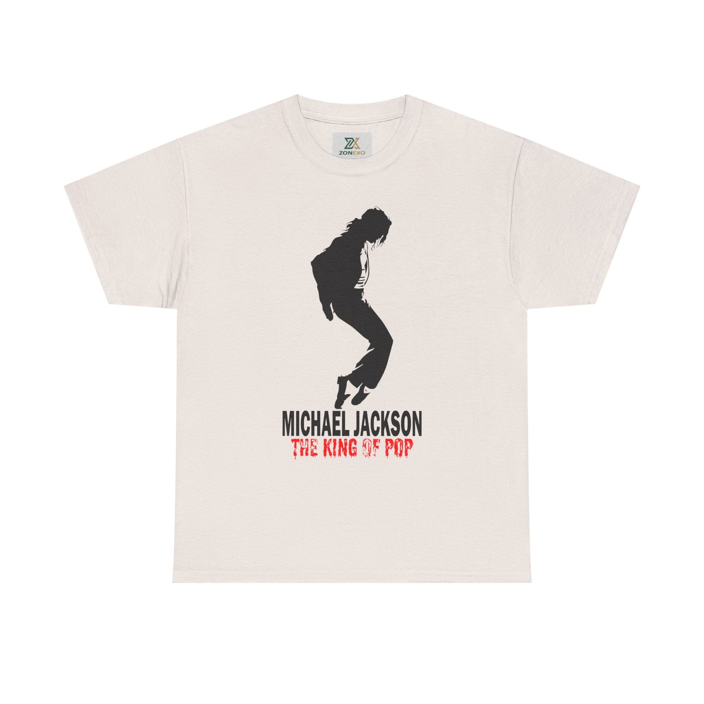 Silhouette Pop Legend Tee — "Michael Jackson The King of Pop" Graphic T-Shirt
