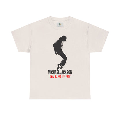 Silhouette Pop Legend Tee — "Michael Jackson The King of Pop" Graphic T-Shirt