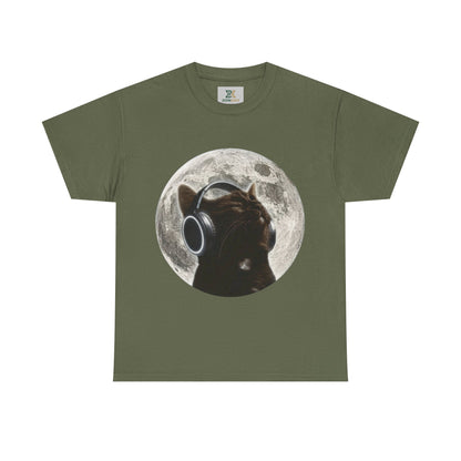 Moon Cat Unisex T-shirt