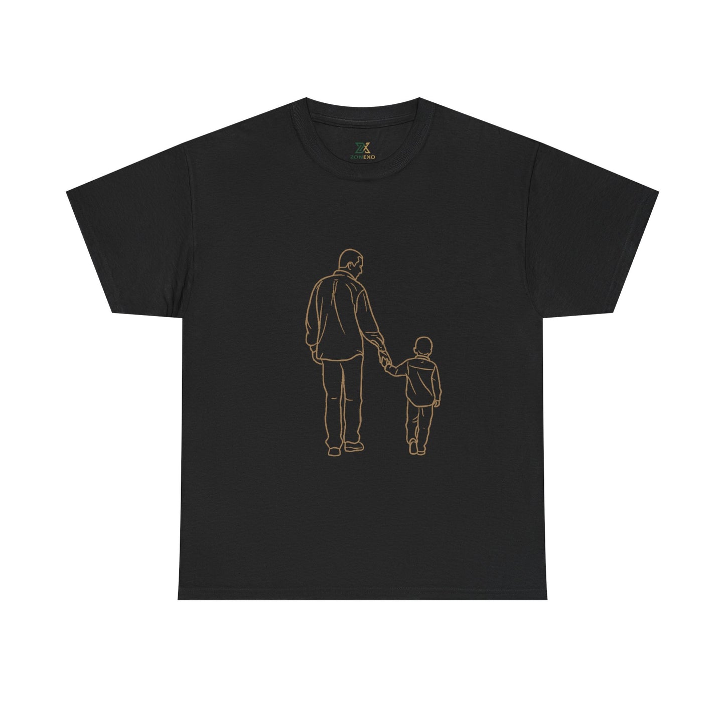 Father and Son— Minimal Dad & Son Matching Tee