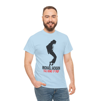 Silhouette Pop Legend Tee — "Michael Jackson The King of Pop" Graphic T-Shirt