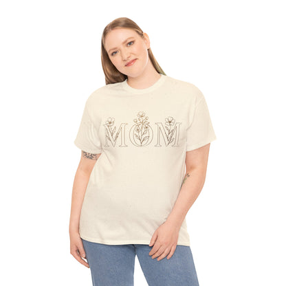 Mom Floral Tee — Mother's Day Shirt