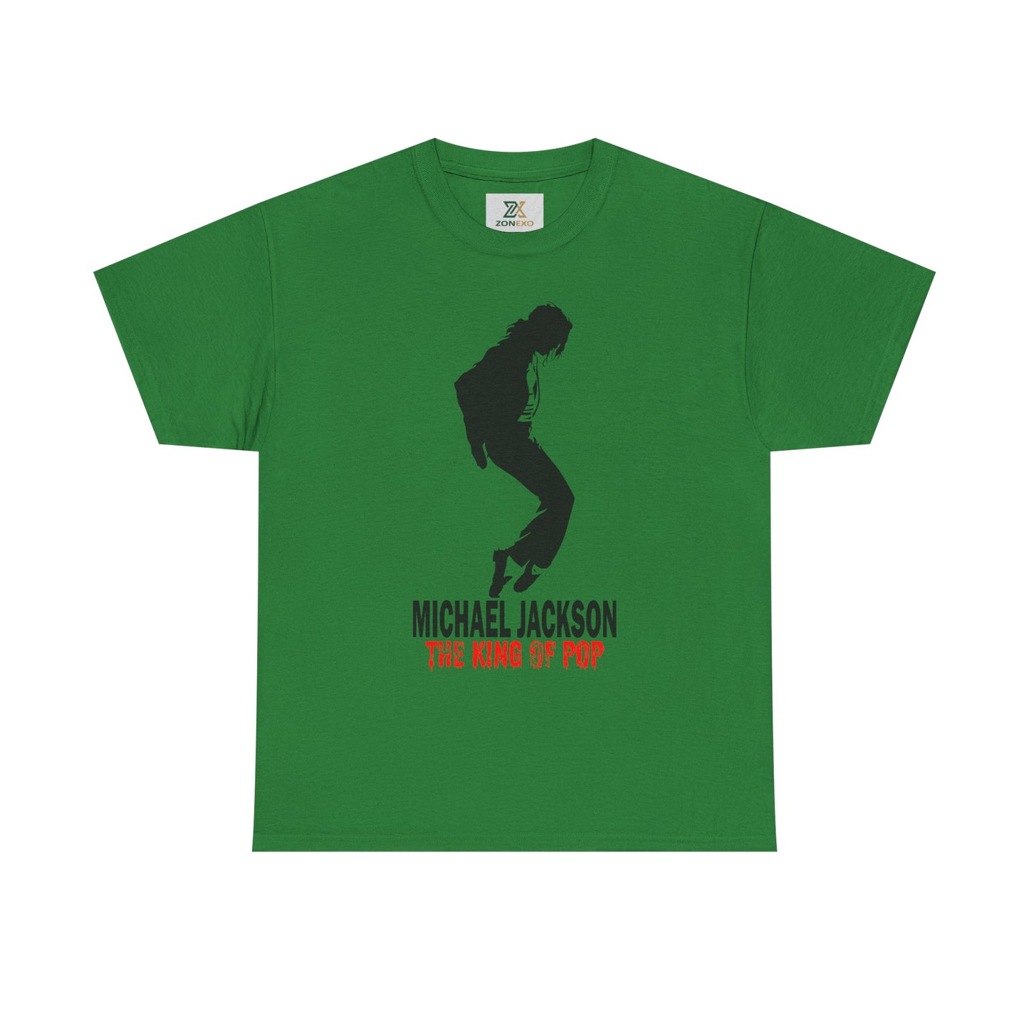 Silhouette Pop Legend Tee — "Michael Jackson The King of Pop" Graphic T-Shirt