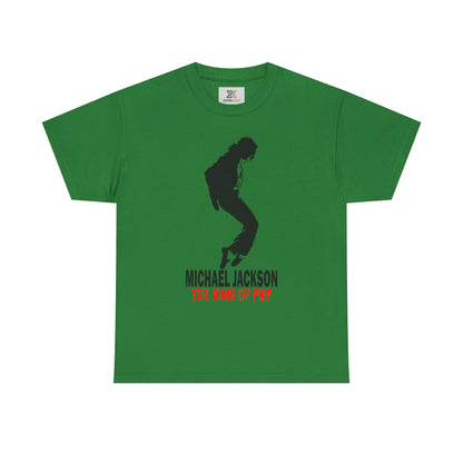 Silhouette Pop Legend Tee — "Michael Jackson The King of Pop" Graphic T-Shirt
