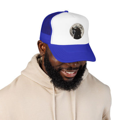 Trucker Hat — Black Dog Moon Graphic Cap