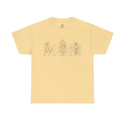 Mom Floral Tee — Mother's Day Shirt