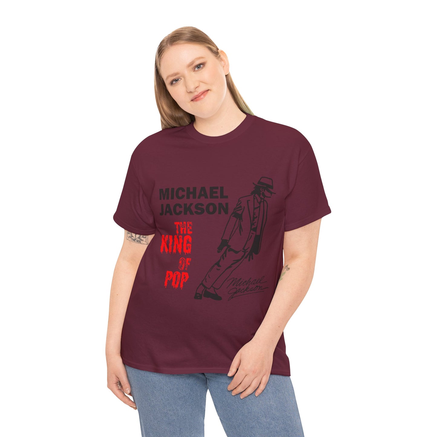 Michael Jackson "The King of Pop" T-Shirt — MJ Tribute Graphic Tee