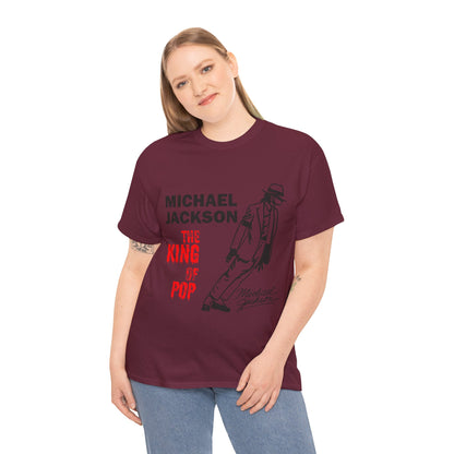 Michael Jackson "The King of Pop" T-Shirt — MJ Tribute Graphic Tee