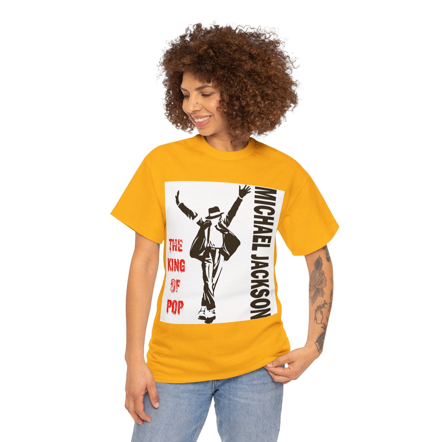 Pop Legend Graphic Tee — "The King of Pop" Tribute T-Shirt