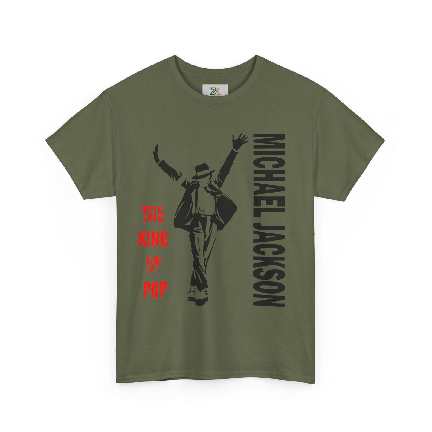 Pop King Dance Silhouette Tee — 'Michael Jackson' Graphic T-Shirt