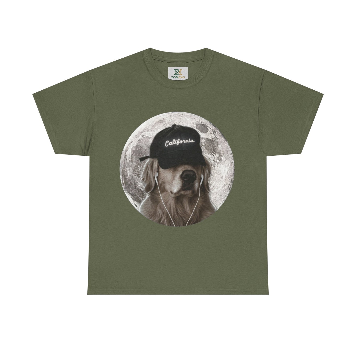 Moon Dog Unisex T-Shirt