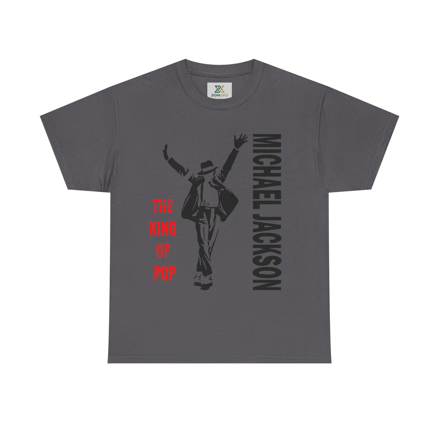 Pop King Dance Silhouette Tee — 'Michael Jackson' Graphic T-Shirt