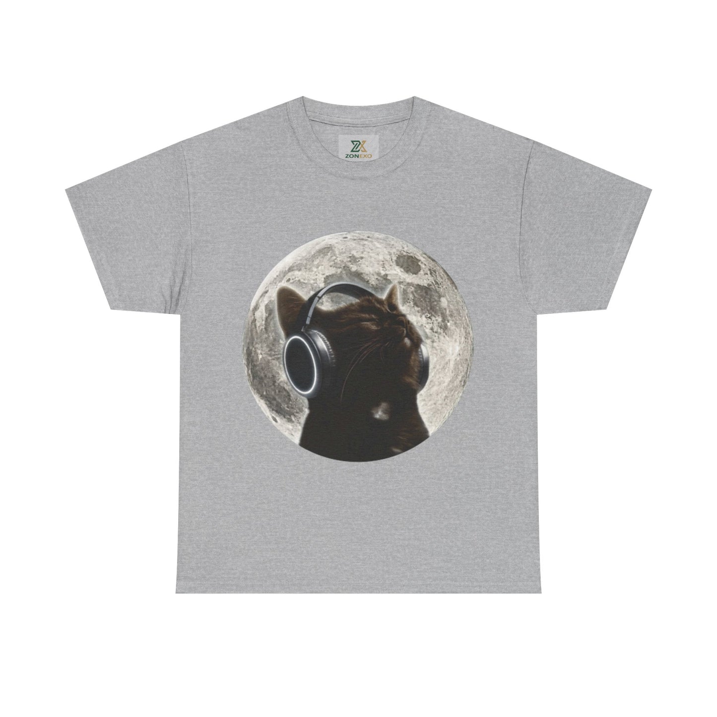 Moon Cat Unisex T-shirt