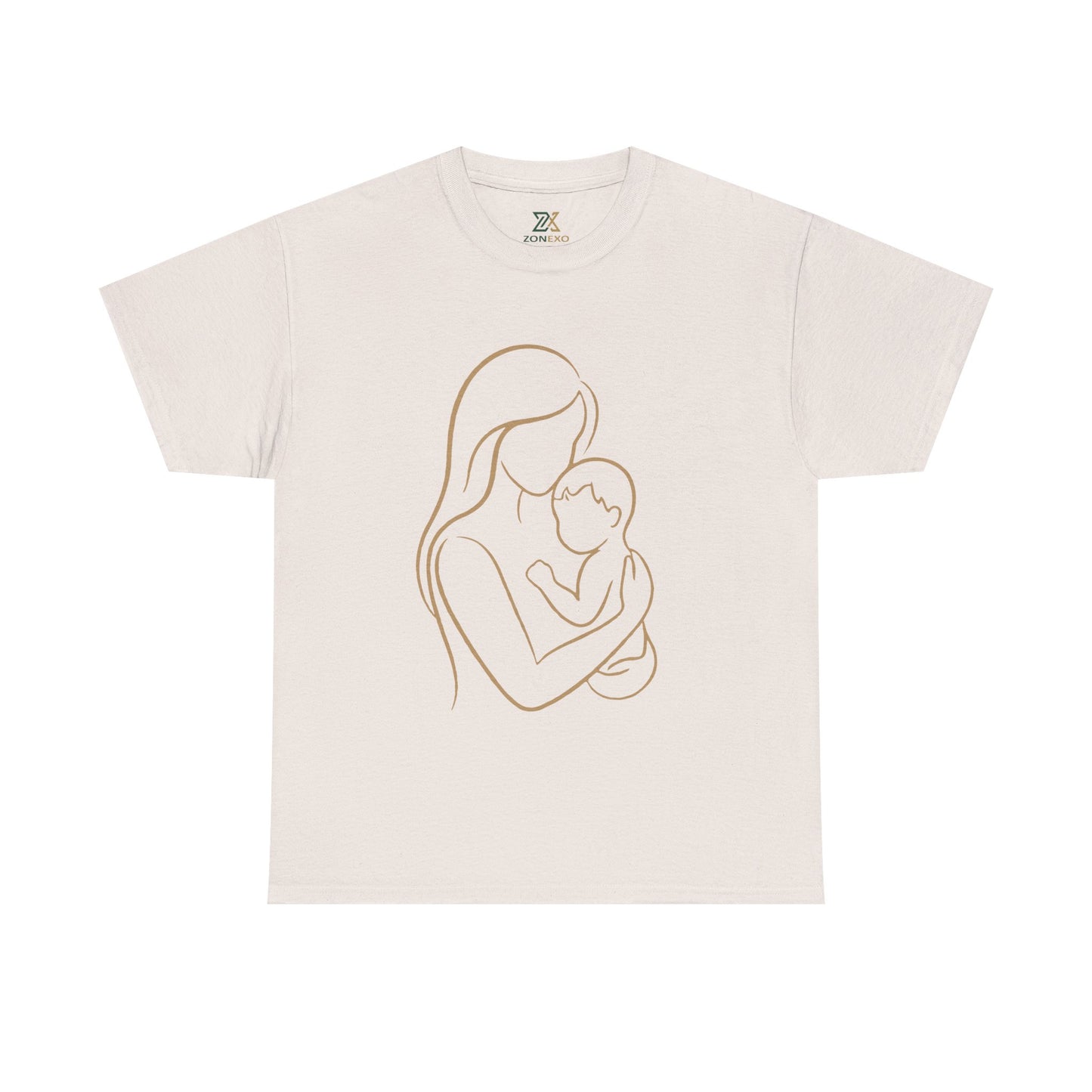 Mother and Baby — Minimalist  Mom T-Shirt
