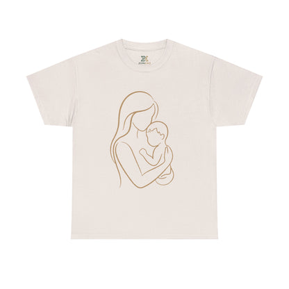 Mother and Baby — Minimalist  Mom T-Shirt