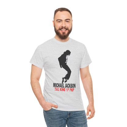 Silhouette Pop Legend Tee — "Michael Jackson The King of Pop" Graphic T-Shirt