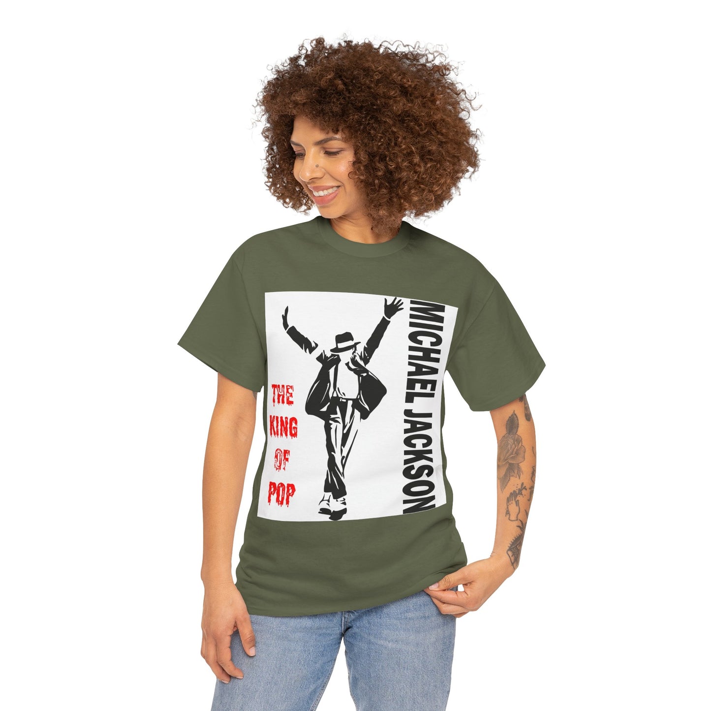 Pop Legend Graphic Tee — "The King of Pop" Tribute T-Shirt