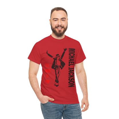 Pop King Dance Silhouette Tee — 'Michael Jackson' Graphic T-Shirt