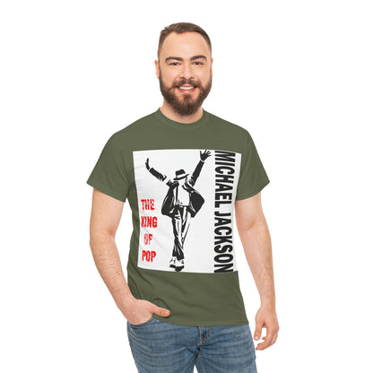 Pop Legend Graphic Tee — "The King of Pop" Tribute T-Shirt