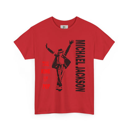 Pop King Dance Silhouette Tee — 'Michael Jackson' Graphic T-Shirt