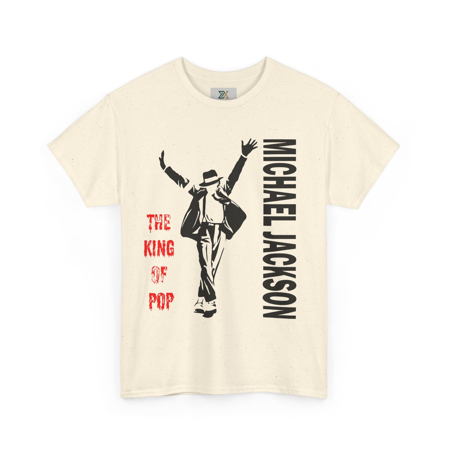 Pop King Dance Silhouette Tee — 'Michael Jackson' Graphic T-Shirt
