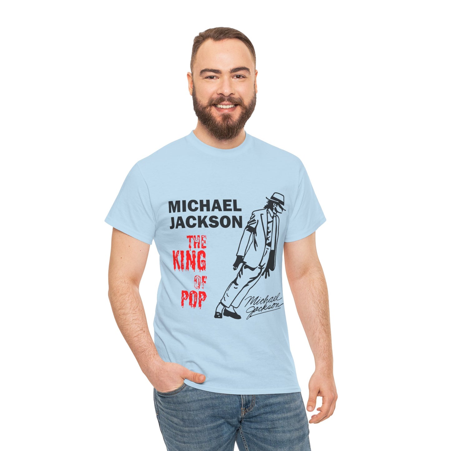 Michael Jackson "The King of Pop" T-Shirt — MJ Tribute Graphic Tee