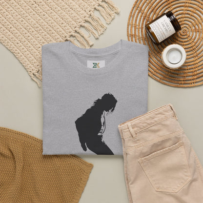 Silhouette Pop Legend Tee — "Michael Jackson The King of Pop" Graphic T-Shirt