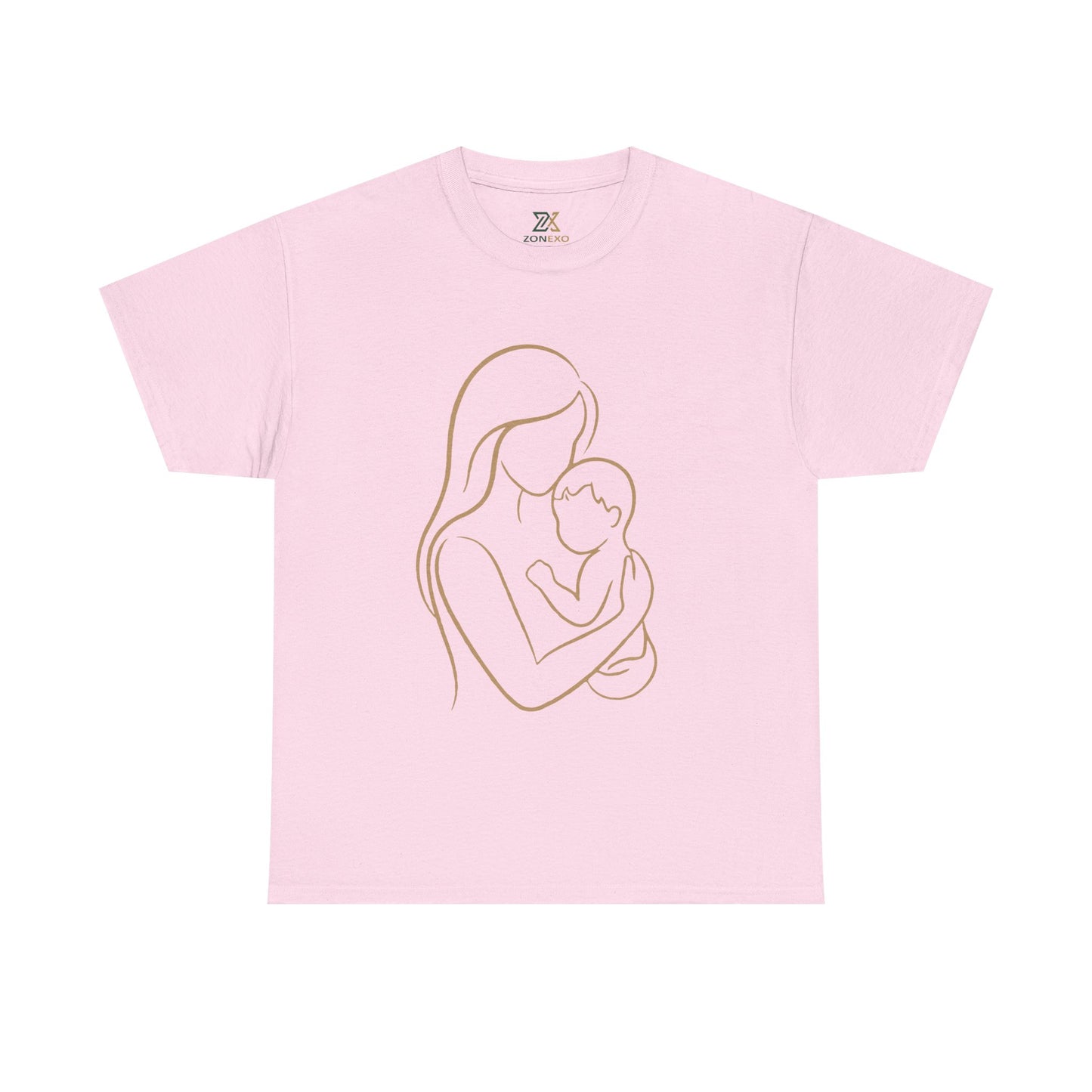 Mother and Baby — Minimalist  Mom T-Shirt