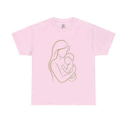 Mother and Baby — Minimalist  Mom T-Shirt