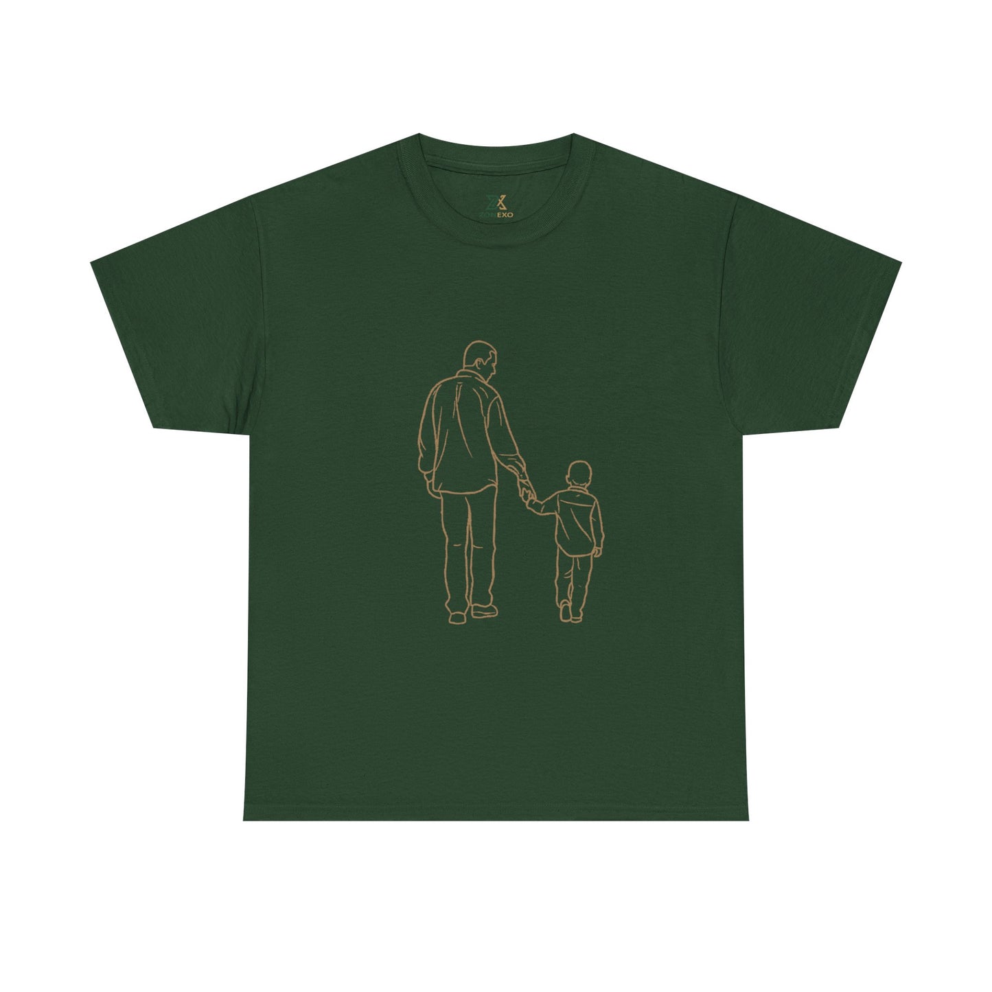 Father and Son— Minimal Dad & Son Matching Tee