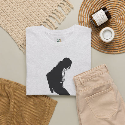 Silhouette Pop Legend Tee — "Michael Jackson The King of Pop" Graphic T-Shirt