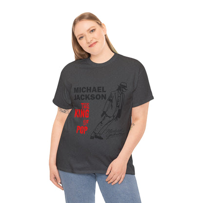 Michael Jackson "The King of Pop" T-Shirt — MJ Tribute Graphic Tee
