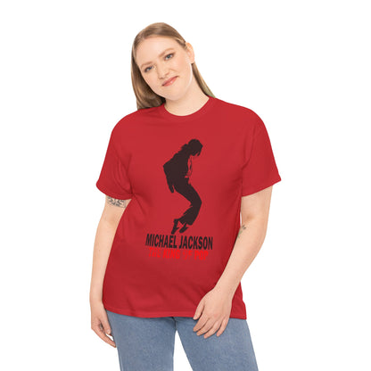 Silhouette Pop Legend Tee — "Michael Jackson The King of Pop" Graphic T-Shirt