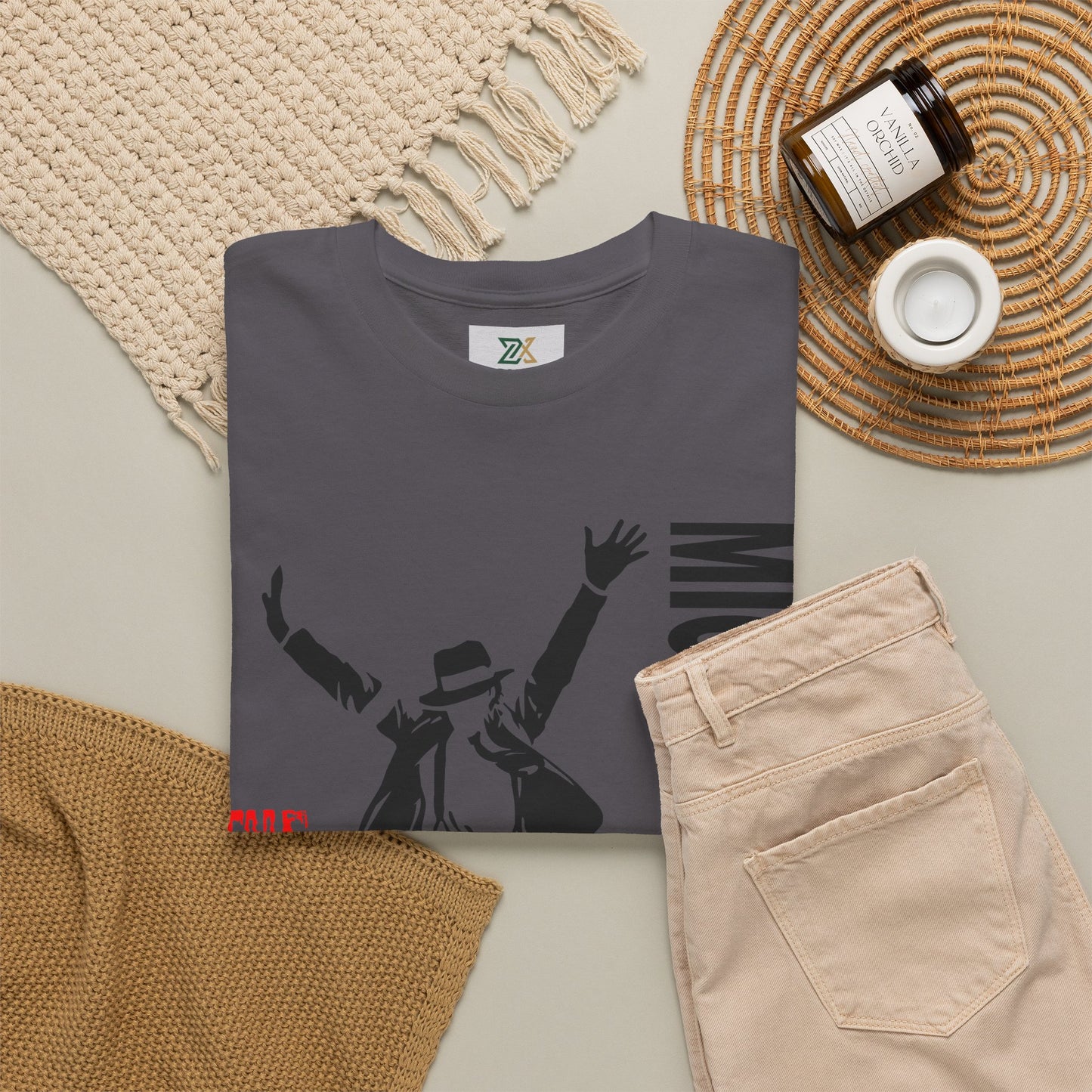 Pop King Dance Silhouette Tee — 'Michael Jackson' Graphic T-Shirt